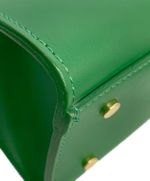 AULENTTI（オウレンティ）AULENTTI (オウレンティ) スクエアトートバッグ グリーンの古着・服飾アイテム