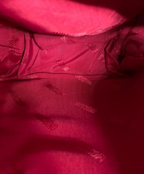 MOSCHINO CHEAP&CHIC（モスキーノ チープ アンド シック）MOSCHINO CHEAP&CHIC (モスキーノ チープ アンド シック) レザーミニリュック レッドの古着・服飾アイテム