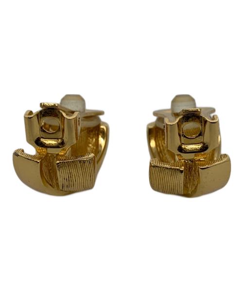 Christian Dior（クリスチャン ディオール）Christian Dior (クリスチャン ディオール) クロスイヤリング ゴールドの古着・服飾アイテム