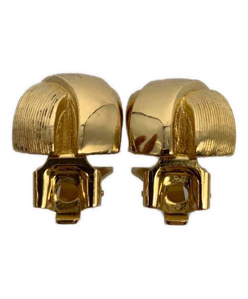 Christian Dior（クリスチャン ディオール）Christian Dior (クリスチャン ディオール) クロスイヤリング ゴールドの古着・服飾アイテム