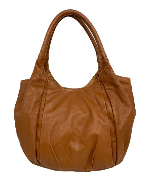 土屋鞄（ツチヤカバン）土屋鞄 (ツチヤカバン) レザートートバッグ ブラウンの古着・服飾アイテム