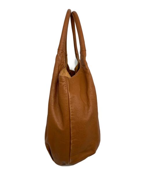 土屋鞄（ツチヤカバン）土屋鞄 (ツチヤカバン) レザートートバッグ ブラウンの古着・服飾アイテム