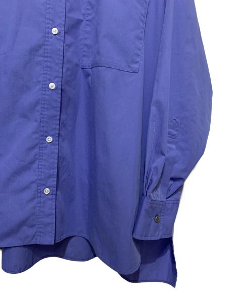 quaranciel（カランシエル）quaranciel (カランシエル)  ビッグ シャツ ブルー サイズ:38 未使用品の古着・服飾アイテム