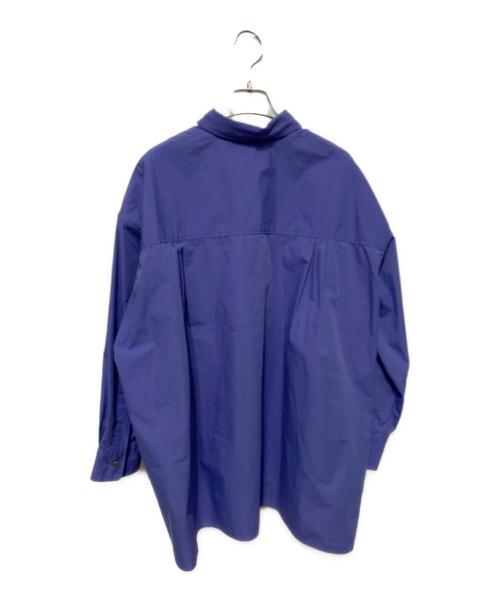 quaranciel（カランシエル）quaranciel (カランシエル)  ビッグ シャツ ブルー サイズ:38 未使用品の古着・服飾アイテム