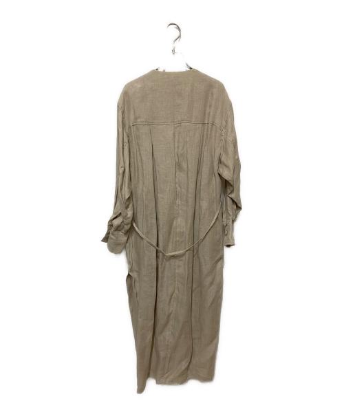 ETRE TOKYO（エトレトウキョウ）ETRE TOKYO (エトレトウキョウ) ノーカラーヘリボーンコート ベージュ サイズ:Sの古着・服飾アイテム