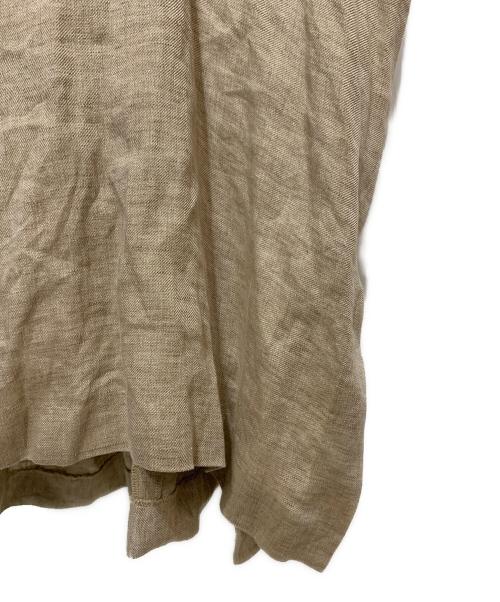ETRE TOKYO（エトレトウキョウ）ETRE TOKYO (エトレトウキョウ) リネンワンピース ベージュ サイズ:Fの古着・服飾アイテム