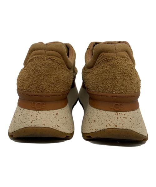 UGG（アグ）UGG (アグ) Marin Lace LEATHER厚底シューズ ブラウン サイズ:22.5の古着・服飾アイテム