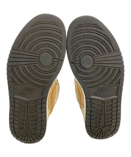 NIKE（ナイキ）nike (ナイキ) Jordan 1 Retro Father's Day Tweed ホワイト×ベージュ サイズ:27.5の古着・服飾アイテム