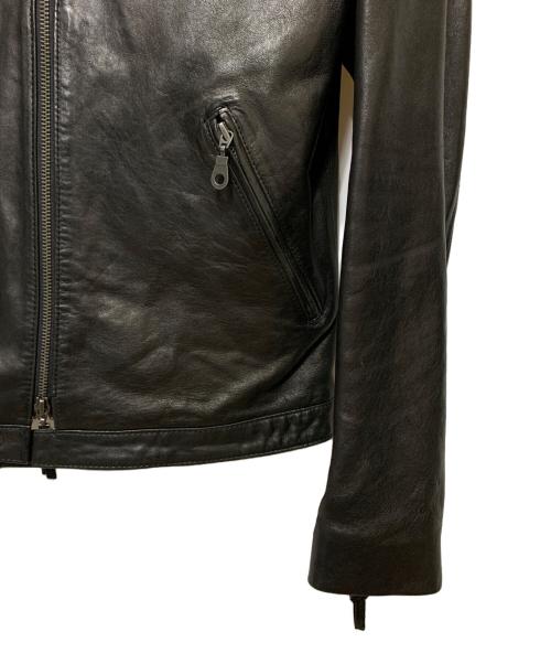 The Duffer of ST.George（ザ ダファーオブセントジョージ）The DUFFER of ST.GEORGE (ザ ダファーオブセントジョージ) ラムレザージャケット ブラック サイズ:Lの古着・服飾アイテム