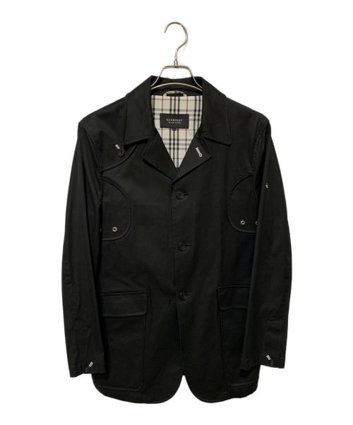 BURBERRY BLACK LABEL（バーバリーブラックレーベル）BURBERRY BLACK LABEL (バーバリーブラックレーベル) 3Bジャケット ブラック サイズ:Mの古着・服飾アイテム
