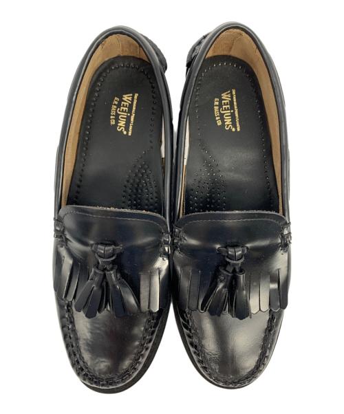 G.H.BASS（ジーエイチバス）G.H.BASS (ジーエイチバス) タッセルローファー ブラック サイズ:5 1/2の古着・服飾アイテム