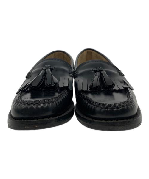 G.H.BASS（ジーエイチバス）G.H.BASS (ジーエイチバス) タッセルローファー ブラック サイズ:5 1/2の古着・服飾アイテム