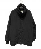 SHIPS anyシップスエニィ）の古着「サーモライトR スタンドブルゾン」｜ブラック