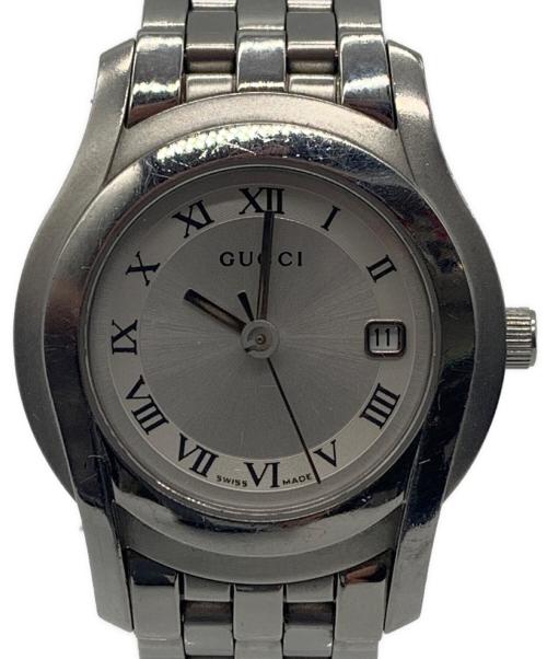 GUCCI（グッチ）GUCCI (グッチ) ラウンドフェイス腕時計の古着・服飾アイテム