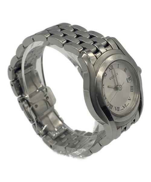 GUCCI（グッチ）GUCCI (グッチ) ラウンドフェイス腕時計の古着・服飾アイテム