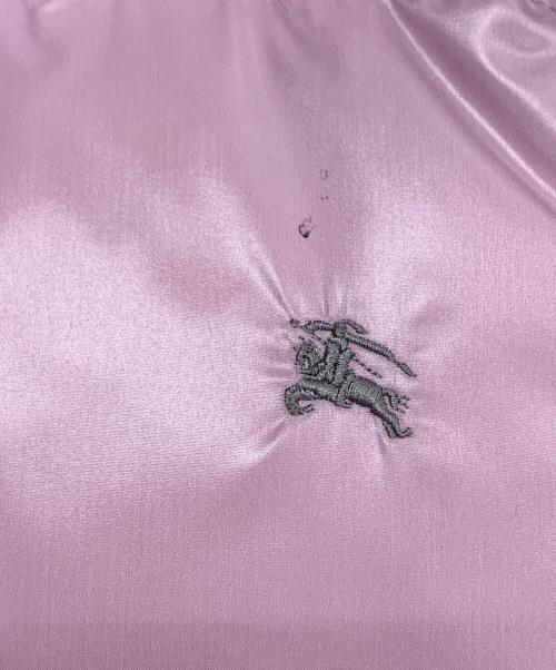 BURBERRY BLACK LABEL（バーバリーブラックレーベル）BURBERRY BLACK LABEL (バーバリーブラックレーベル) ダウンジャケット ピンク サイズ:LLの古着・服飾アイテム