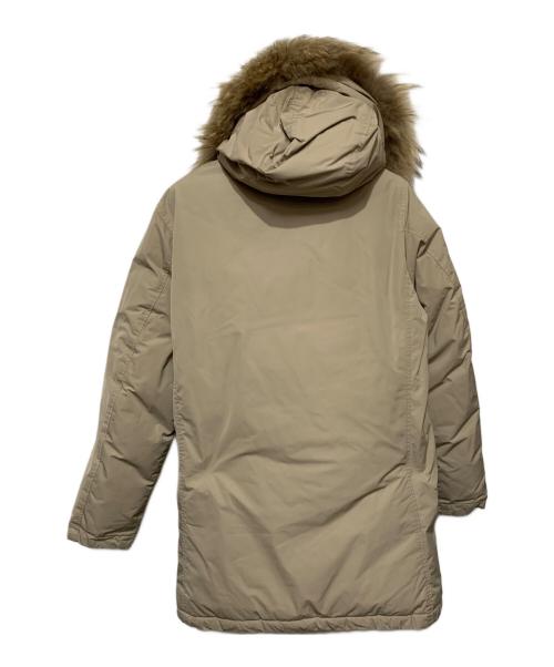 FIRST DOWN（ファーストダウン）FIRST DOWN (ファーストダウン) ダウンジャケット ベージュ サイズ:Sの古着・服飾アイテム