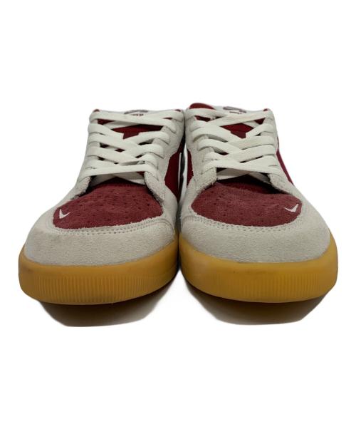 NIKE SB（ナイキエスビー）NIKE SB (ナイキエスビー)  FORCE 58 レッド×ベージュ サイズ:27.5の古着・服飾アイテム