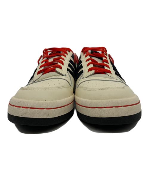adidas Originals（アディダスオリジナル）adidas Originals (アディダスオリジナル) FORUM LOW  アイボリー×レッド サイズ:28の古着・服飾アイテム