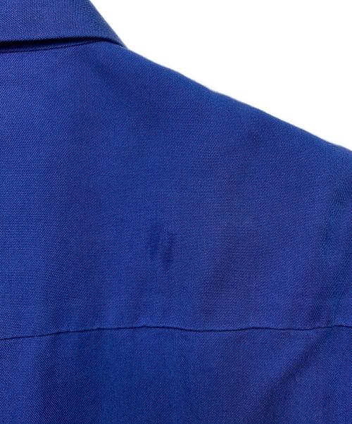 Hysteric Glamour（ヒステリックグラマー）Hysteric Glamour (ヒステリックグラマー) レーヨンエンジニア半袖シャツ ブルー サイズ:XLの古着・服飾アイテム