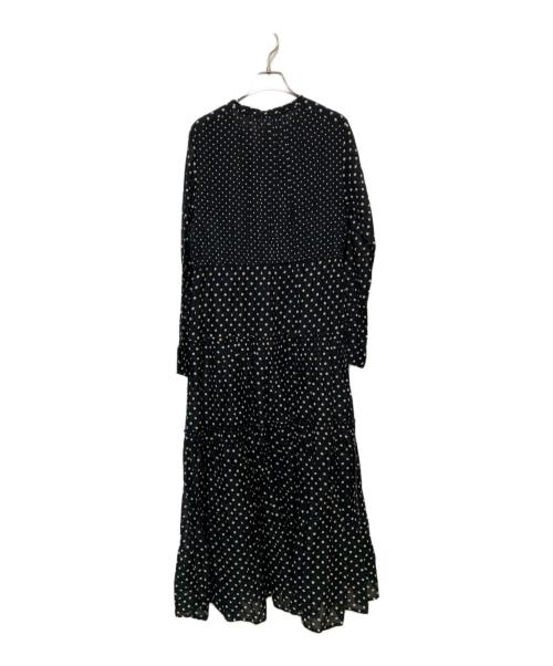 ne quittez pas（ヌキテパ）ne quittez pas (ヌキテパ) ドットワンピース ブラック サイズ:F 未使用品の古着・服飾アイテム