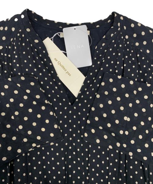 ne quittez pas（ヌキテパ）ne quittez pas (ヌキテパ) ドットワンピース ブラック サイズ:F 未使用品の古着・服飾アイテム