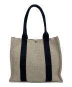 FRANCOIS RENIERフランソワレニエ）の古着「トートバッグ」｜ネイビー x ライトグレー