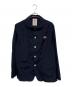 DANTON（ダントン）の古着「BEAMS別注 ナイロンジャケット」｜ネイビー