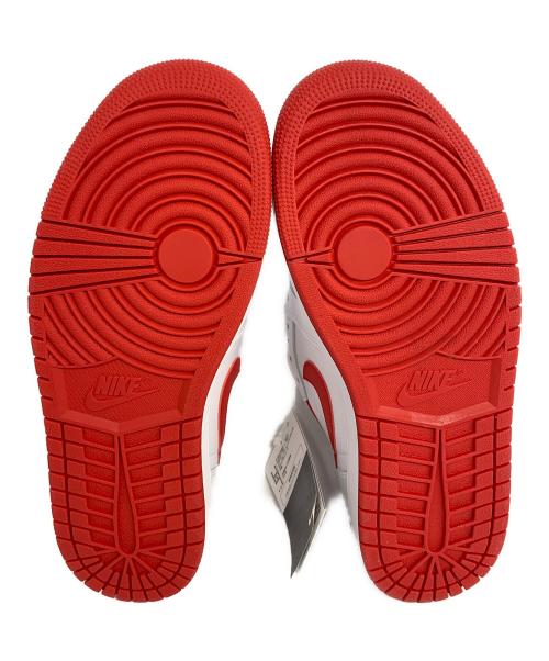 NIKE（ナイキ）NIKE (ナイキ) Air Jordan 1 Retro Low OG ホワイト×レッド サイズ:27.5 未使用品の古着・服飾アイテム