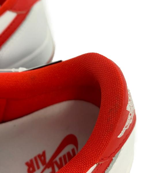 NIKE（ナイキ）NIKE (ナイキ) Air Jordan 1 Retro Low OG ホワイト×レッド サイズ:27.5 未使用品の古着・服飾アイテム