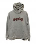 SUPPLIERサプライヤー）の古着「パーカー」｜グレー