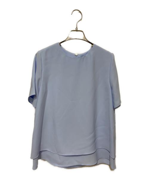 theory luxe（セオリーリュクス）theory luxe (セオリーリュクス) ELIDA 3 HS BLOUSE スカイブルー サイズ:38 未使用品の古着・服飾アイテム