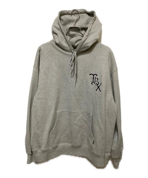 TENBOX（テンボックス）TENBOX (テンボックス) TBX Hoodie グレー サイズ:Lの古着・服飾アイテム