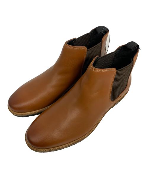 COLE HAAN（コールハーン）COLE HAAN (コールハーン) ミッドランド ラグ チェルシーブーツ ブラウン サイズ:10 1/2 M 未使用品の古着・服飾アイテム