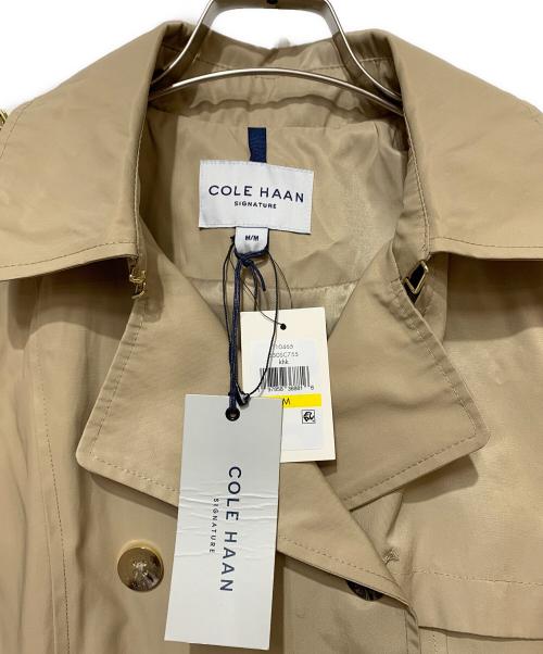 COLE HAAN（コールハーン）COLE HAAN (コールハーン) コットンレイントレンチコート ベージュ サイズ:M/M 未使用品の古着・服飾アイテム