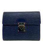 LOUIS VUITTONルイ ヴィトン）の古着「ポルトフォイユ・コアラ」｜ネイビー