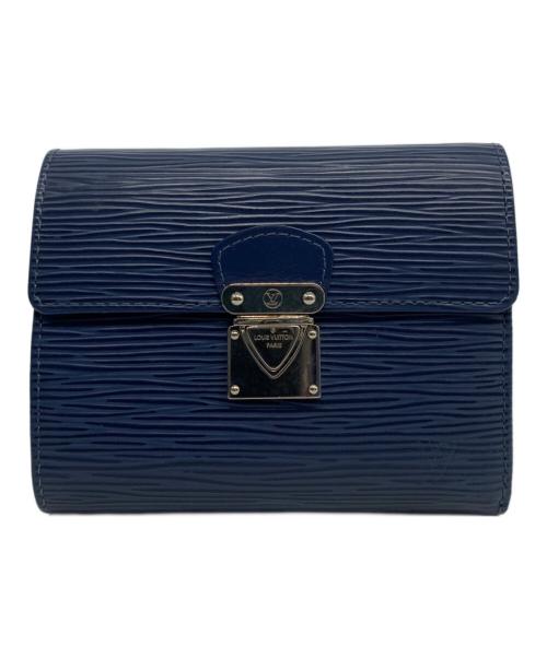 LOUIS VUITTON（ルイ ヴィトン）LOUIS VUITTON (ルイ ヴィトン) ポルトフォイユ・コアラ ネイビーの古着・服飾アイテム