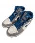 NIKE（ナイキ）の古着「AIR JORDAN1 Mid True Blue」｜ブルー×グレー