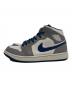 NIKE (ナイキ) AIR JORDAN1 Mid True Blue ブルー×グレー サイズ:27：9000円