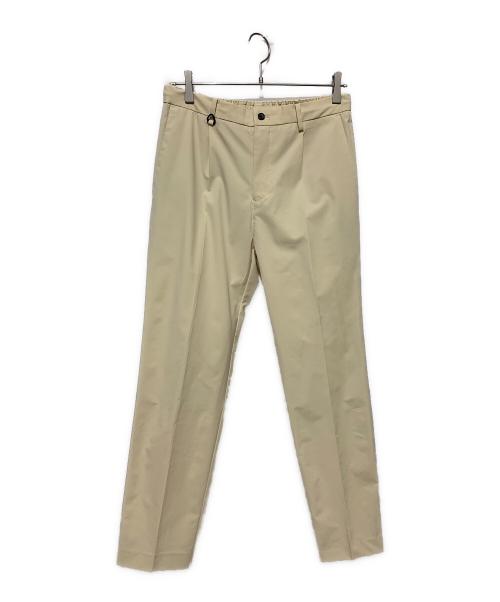 nano・universe（ナノ・ユニバース）nano・universe (ナノ・ユニバース) SOLOTEX　セットアップスーツ ベージュ サイズ:Mの古着・服飾アイテム