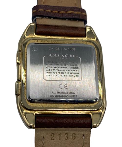 COACH（コーチ）COACH (コーチ) スクエア腕時計の古着・服飾アイテム