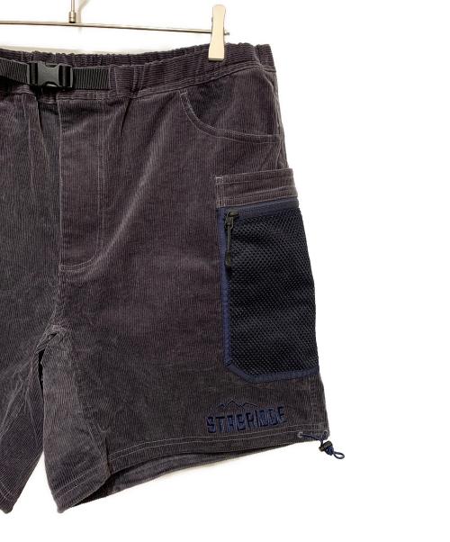 GRIP SWANY（グリップスワニー）GRIP SWANY (グリップスワニー) コーデュロイハーフパンツ グレー サイズ:Lの古着・服飾アイテム