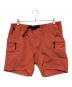 GRIP SWANY（グリップスワニー）の古着「カーゴハーフパンツ」｜オレンジ