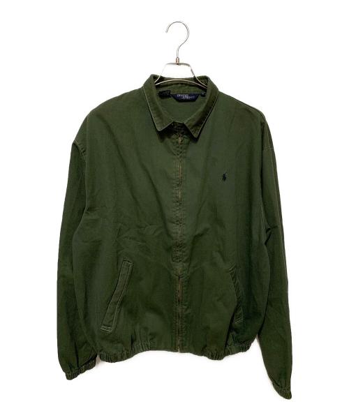 POLO RALPH LAUREN（ポロ・ラルフローレン）POLO RALPH LAUREN (ポロ・ラルフローレン) スイングトップ グリーン サイズ:Lの古着・服飾アイテム
