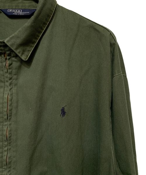 POLO RALPH LAUREN（ポロ・ラルフローレン）POLO RALPH LAUREN (ポロ・ラルフローレン) スイングトップ グリーン サイズ:Lの古着・服飾アイテム