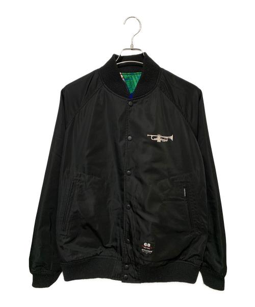 APPLEBUM（アップルバム）APPLEBUM (アップルバム) STADIUM JACKET REVERSIBLE ブラック サイズ:Mの古着・服飾アイテム
