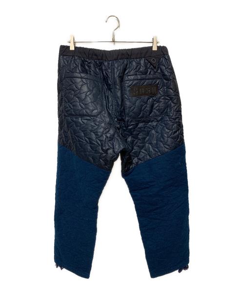 WHITE MOUNTAINEERING（ホワイトマウンテ二アニング）WHITE MOUNTAINEERING (ホワイトマウンテ二アニング) キルティングパンツ ブルー サイズ:3の古着・服飾アイテム