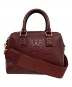 TORY BURCHトリーバーチ）の古着「2WAYバッグ」｜ワインレッド