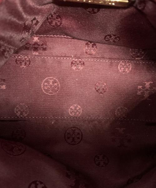 TORY BURCH（トリーバーチ）TORY BURCH (トリーバーチ) 2WAYバッグ ワインレッドの古着・服飾アイテム