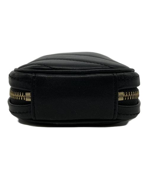 TORY BURCH（トリーバーチ）TORY BURCH (トリーバーチ) キラ シェブロン フォーン クロスボディ ブラックの古着・服飾アイテム